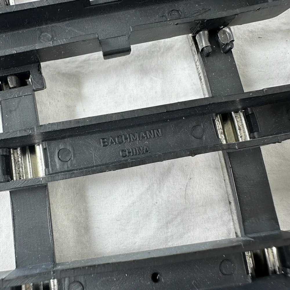 Bachmann Train Track G Gauge Straight & Curved Black Lot Of 23 Used Vintage - Picture 11 of 13